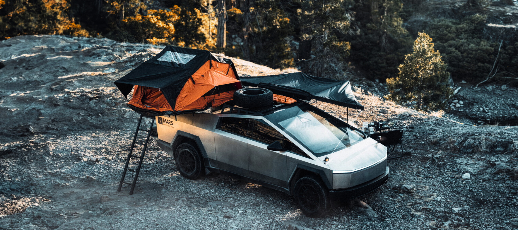 California startup Mars Adventure Gear unlocks Tesla cyberlanding and cybercamping solution for avid campers